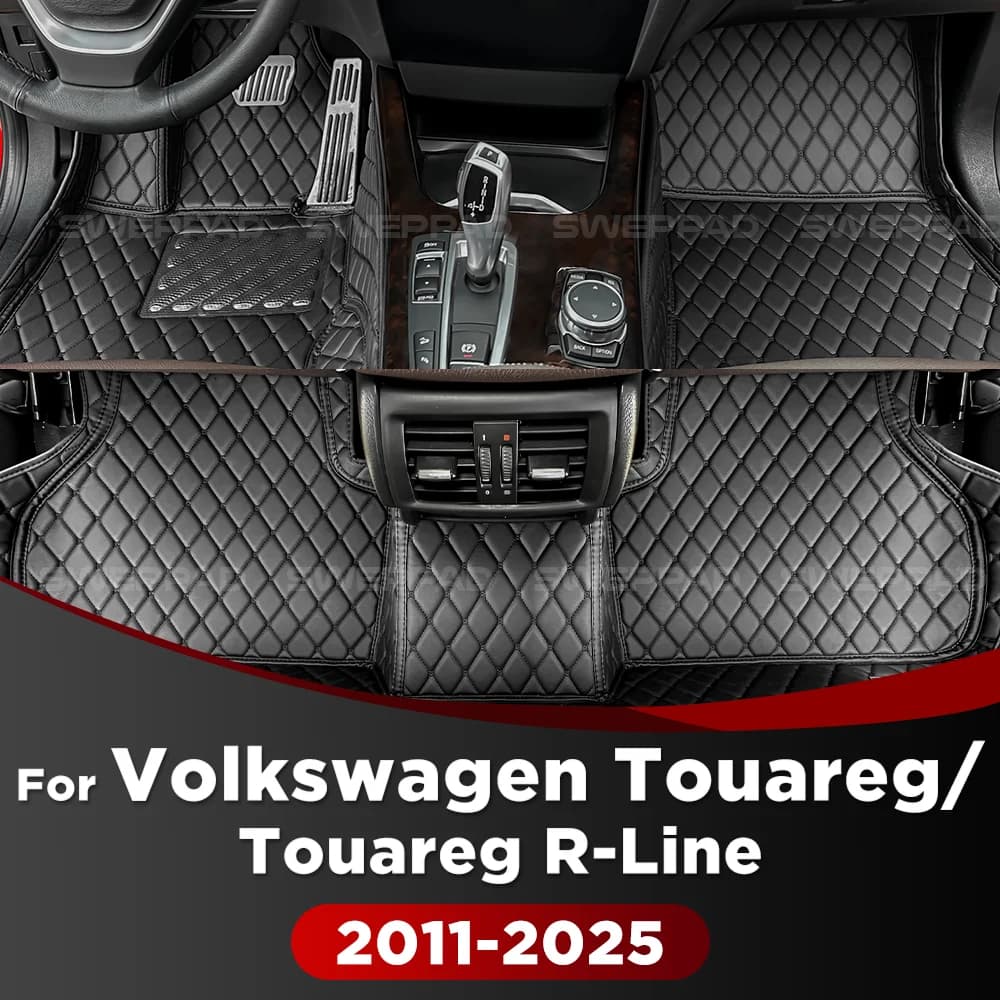 Per Volkswagen Touareg/Touareg R-Line 2011-2025 Personalizzato Auto Tappetino Automobile Tappeto Accessori Interni Protettivi 2023 2022