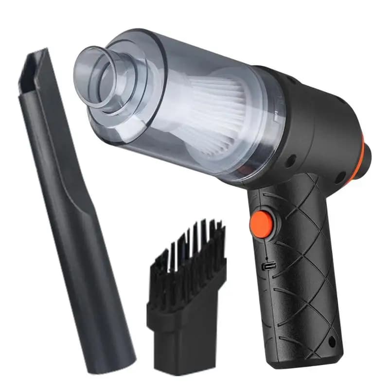 Aspirapolvere per auto senza fili 6000pa Aspirapolvere per auto portatile senza fili soffiabile Doppie per la casa e l'auto Utilizzare mini aspirapolvere per la casa