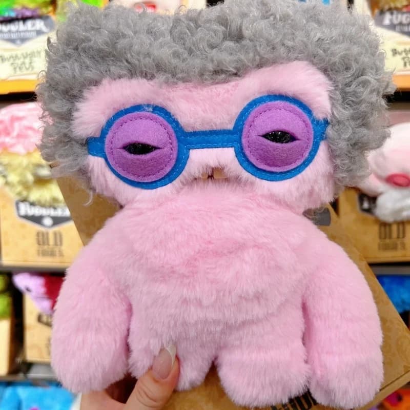 Fuggler Original Alley Cats - Mostro dalle Denti Strane e Carine, Personaggio Anime, Peluche Decorativo per Regalo di Compleanno