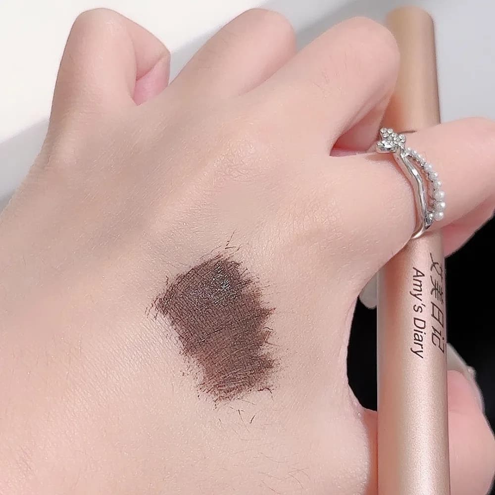 Mascara Nero Impermeabile a Lunga Durata, Allungante e Incurvante, con Fibre Liquide Naturali per Extension Ciglia, Cosmetico per il Trucco