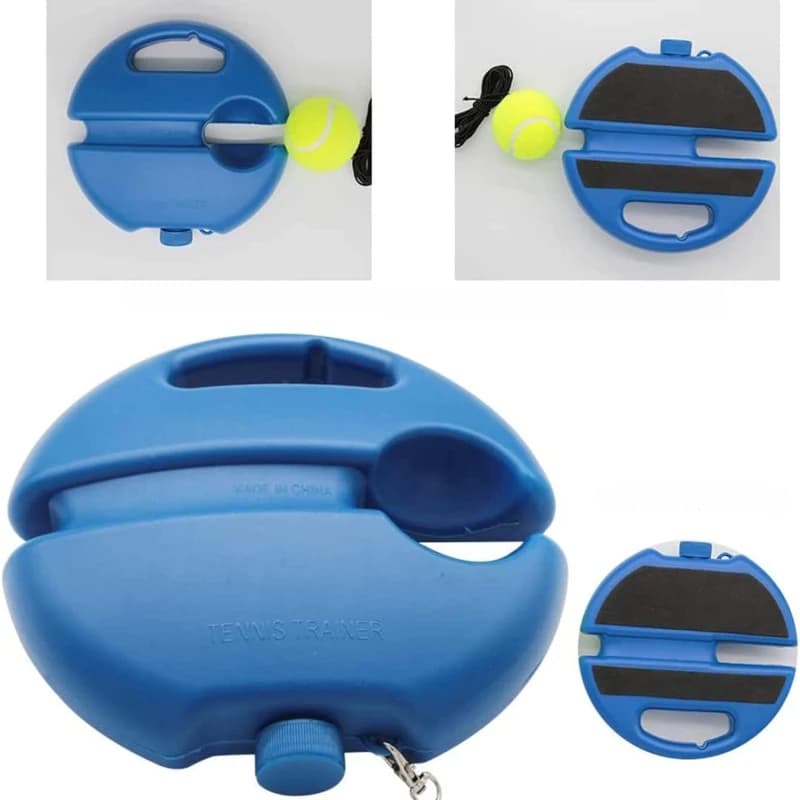 YITAPE Tennis Trainer Rebound Ball with String Baseboard Solo Exercise Equipment Self-Study Practice Tool for Beginner