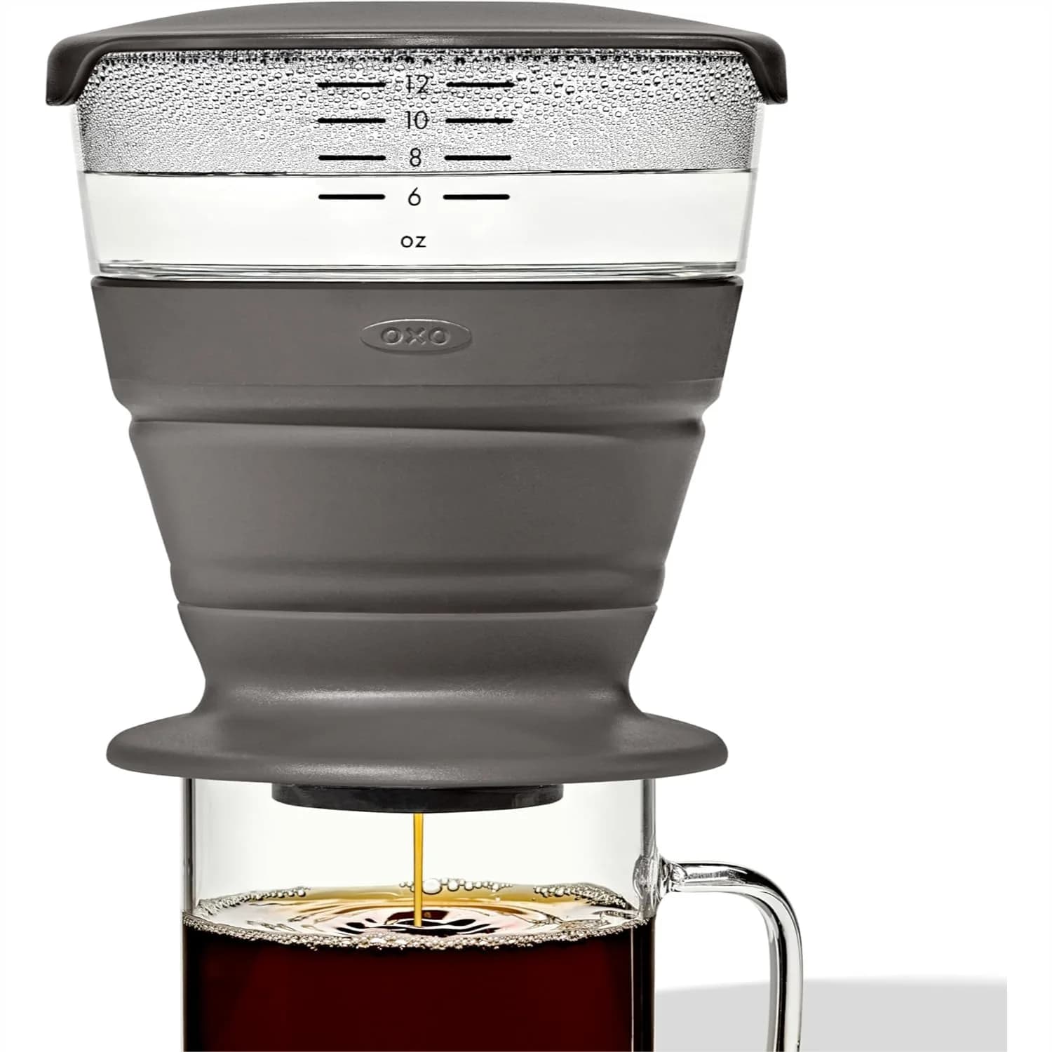 Caffettiera pieghevole con custodia per il trasporto in viaggio