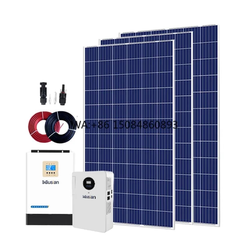 Sistema Solare Off-Grid Completo, Kit Pannelli Solari 5KW 10KW 15KW, Pacchetto Sistema di Energia Solare Autonomo