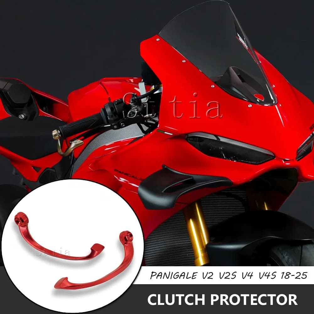 Protezione Leva Freno e Frizione CNC per Moto Ducati Panigale V2 V4 V2S V4S V4SP 2018-2025