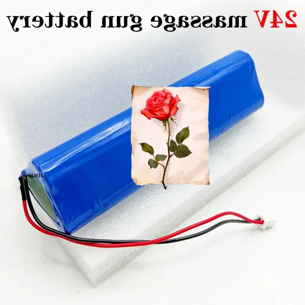 6s1p Rechargeable Battery for Phoenix A1 Massage Gun, BMS Band Gun DIY Installation New Lithium Ion 24V 2500mAh