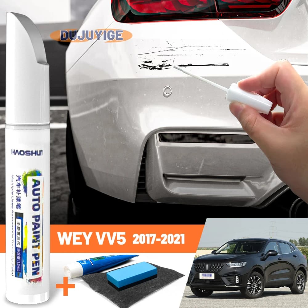 Penna per la cura della vernice dell'auto, riparazione graffi, cera per rimuovere i graffi per GWM WEY VV5 MK1 2017-2021 2018 2020