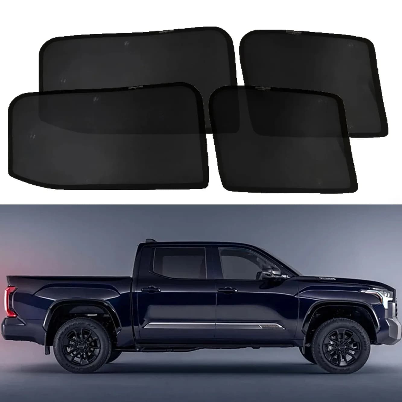 Parasole Magnetico per Auto, Tendina Parasole per Parabrezza Anteriore per Toyota Tundra XK770 Pick Up 2022 - 2026, Accessori