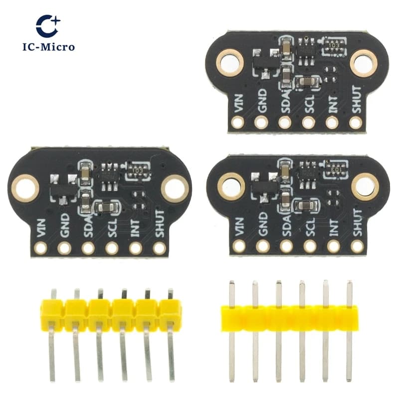 VL6180/VL53L0X/VL53L1X Flight time (ToF) Laser flow sensor module TOF050C TOF200C TOF400C 50CM/2M/4M IIC for Arduino STM32