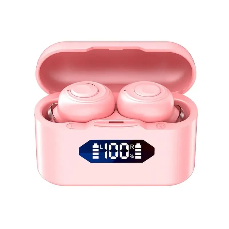 X37 Wireless Bluetooth Headphones Outdoor Sports Headphones 5.3 with Refill Container Display Touch Control for Muisc