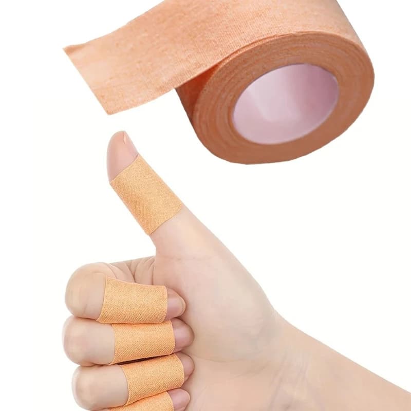 Benda Coesiva Autoaderente Elastica per Sport, Supporto per Ginocchia, Dita, Caviglie, Palme, Spalle, Nastro Non Tessuto Colorato