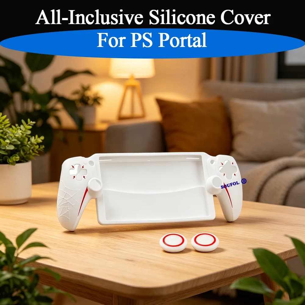 Nuova custodia morbida antiscivolo per console PS Portal, cover in silicone antigraffio e protettiva per accessori console PS5