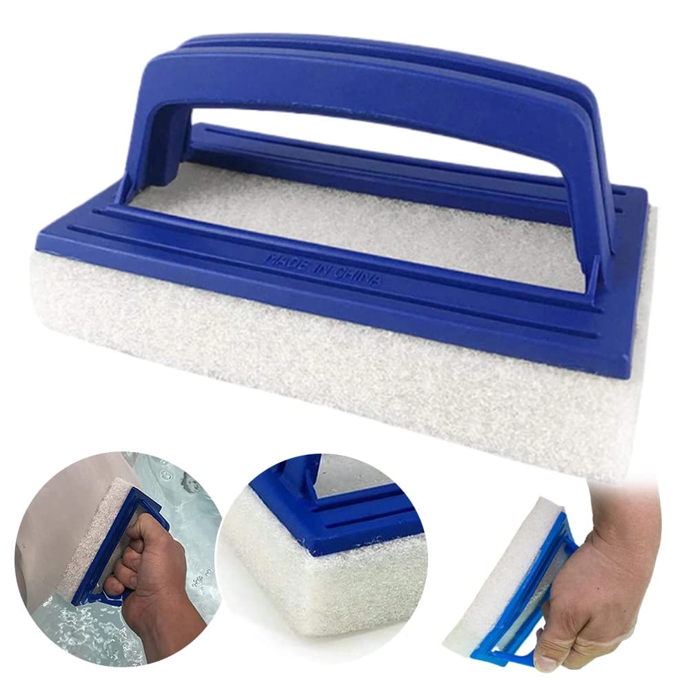 5-1PCS Spazzola per la pulizia delle pareti della piscina Waterline Scrubber Pulizia della piscina Primavera calda Piscina Spa Accessorio per vasca Spazzola in spugna Pulitore