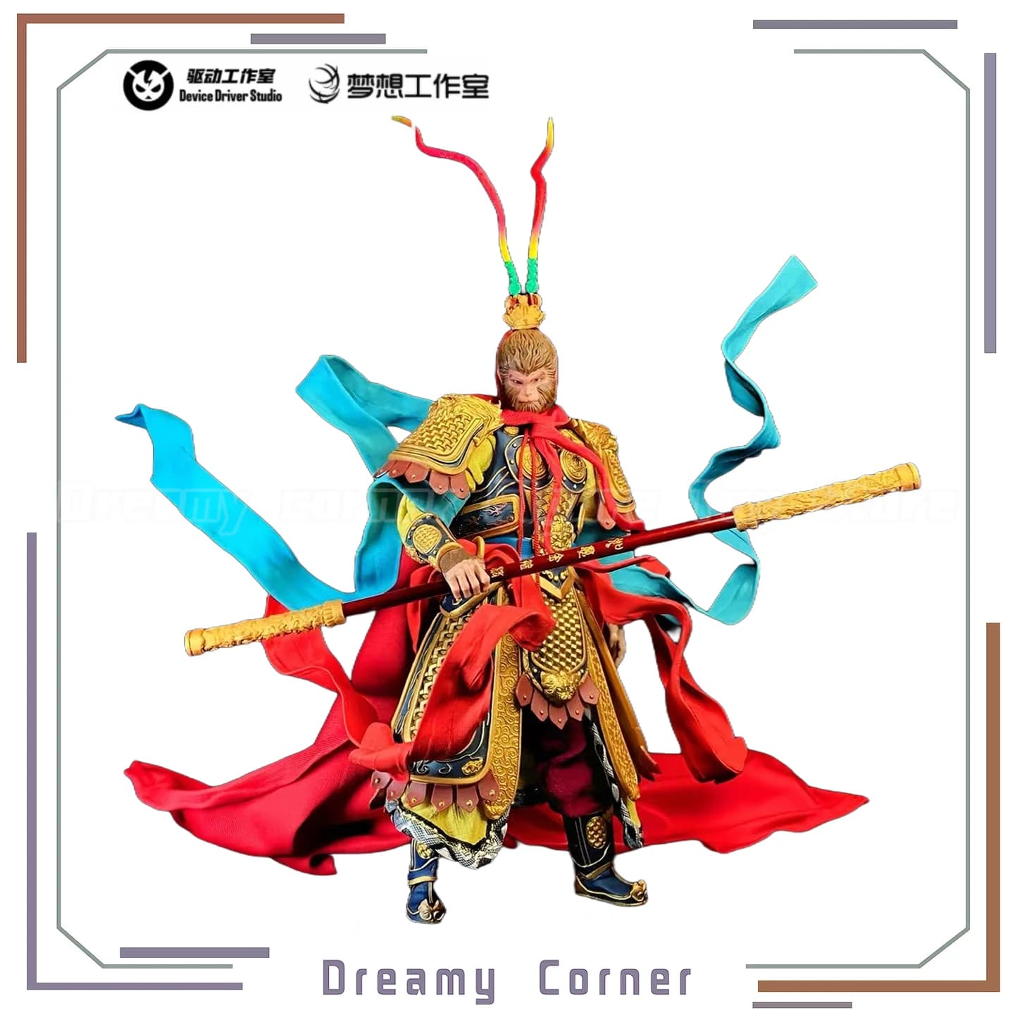 【Disponibile】Originale DRIVEN STUDIO XDREAM STUDIO The Victorious Fighting Buddha Action Figures Modelli Collezione di giocattoli