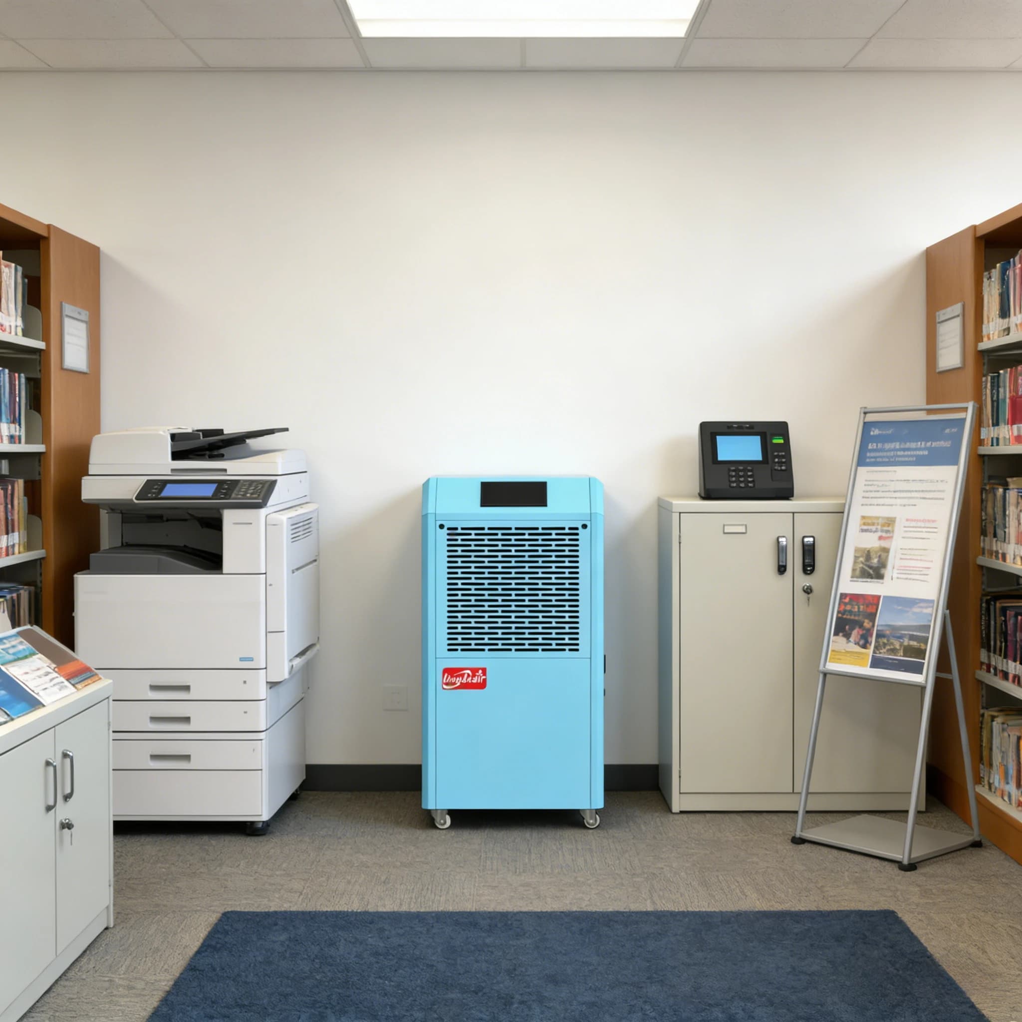 Deumidificatore Elettrico Industriale Nuovo da 158L per Cantine, Aree Moquette, Sale Riunioni e Altri Spazi