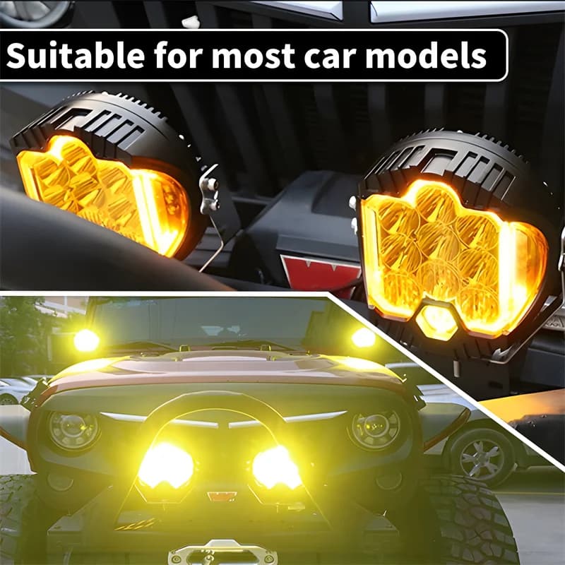 5 7inch LED Headlight Work Light for Jeep Truck ATV UTV Bar Spot Flood Combo Fog Lamp For Offroad Driving LED Work Lamp 4x4 SUV