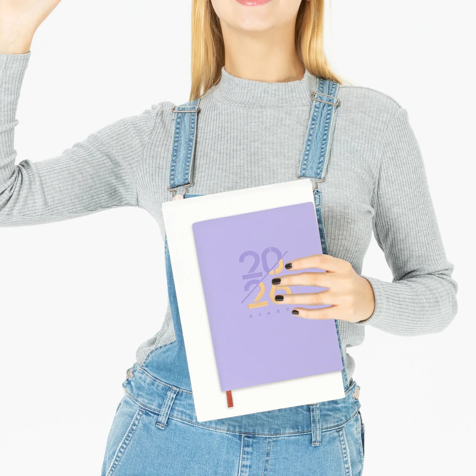2026 Flexible Undated Planner Journal Notebook Spacious Weekly Monthly Layout Smooth Writing Paper English Interface for Daily