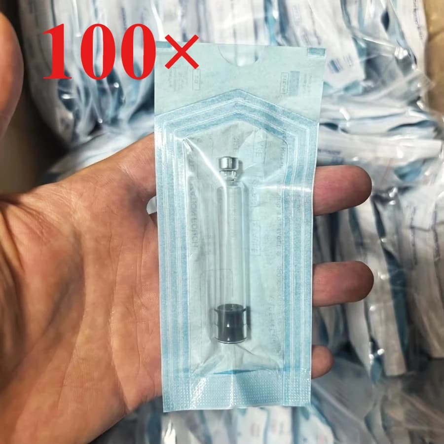 10-100Pack 3ml Peptide Insulin Pen Cartridge, 3cc Cartridges Compatible with Reusable Injection V1 & V2 Pens, Individually Pack