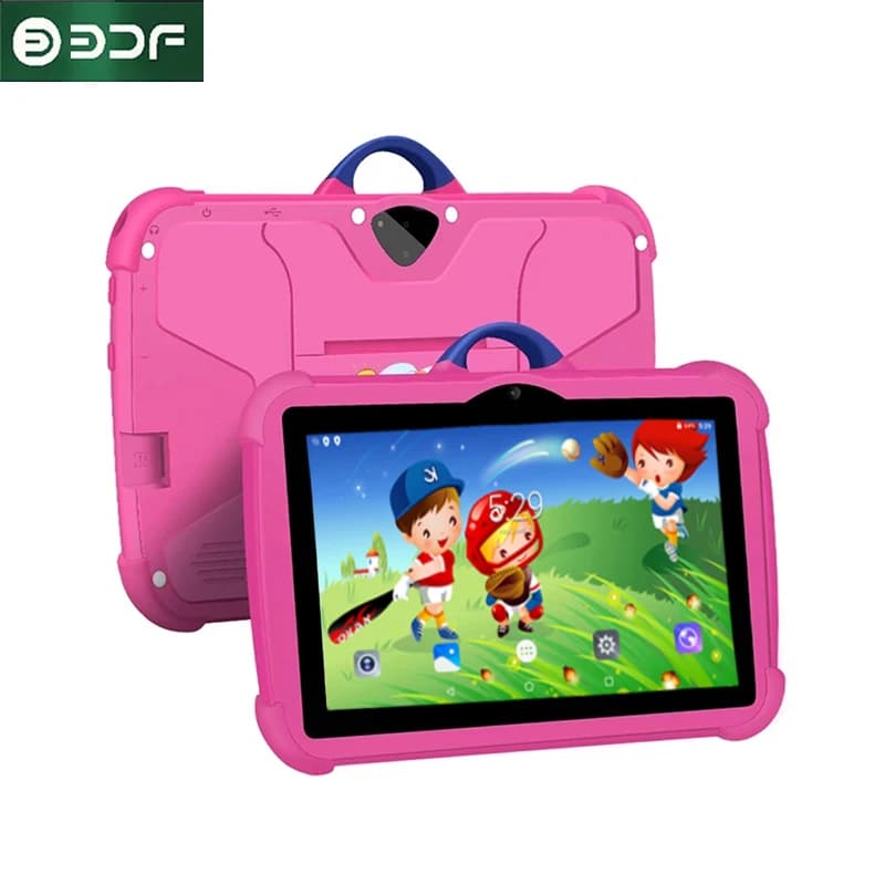 7 Inch Quad Core Tablet 4GB RAM 64GB ROM Android 12 Children's Education Tablet for Kids Learning