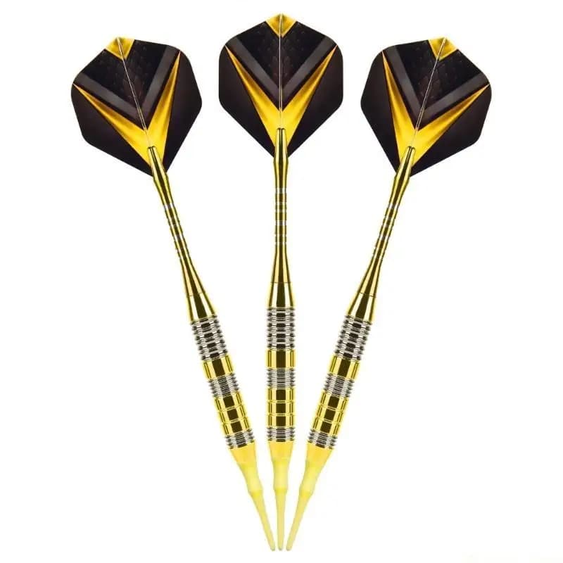 31BE 3 pezzi/pacco 21g set freccette con punta morbida in PET, aste per freccette in alluminio punta in plastica