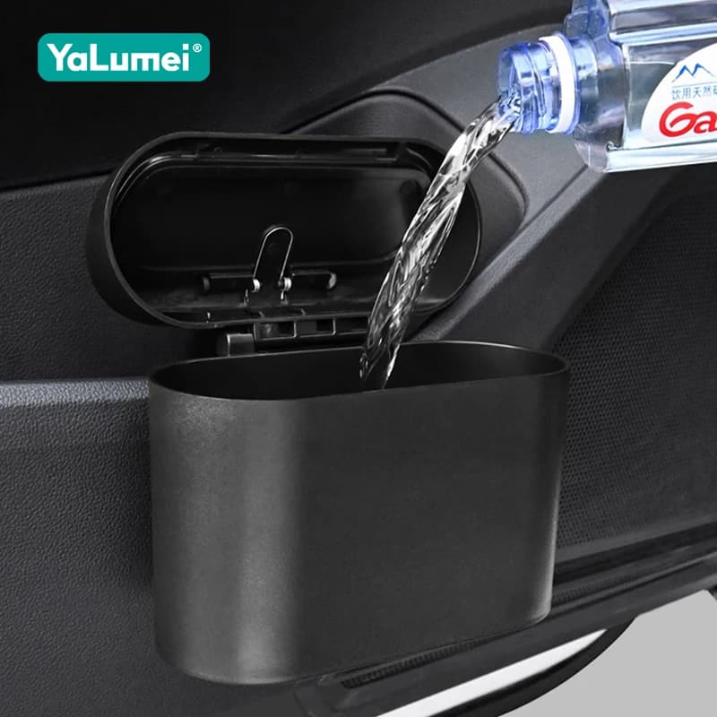 Per Ford Explorer Kuga Escape Edge Ecosport Mondeo Focus Fiesta F150 Equator Transit Pattumiera per auto portatile Pattumiera per articoli vari