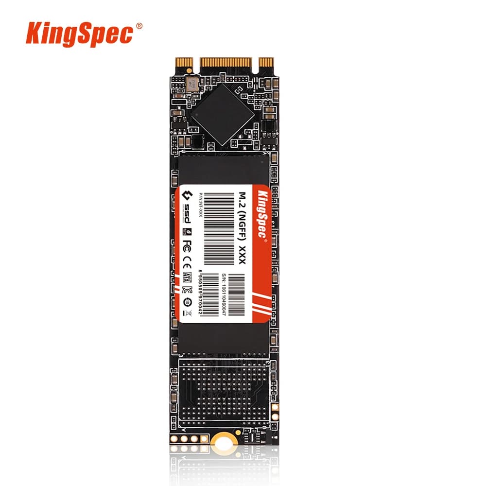 KingSpec M2 SSD 512GB SATA SSD 1TB 128GB 256GB 2T 4T ssd M.2 Ssd 2280 NGFF Disco rigido Disco a stato solido interno per laptop