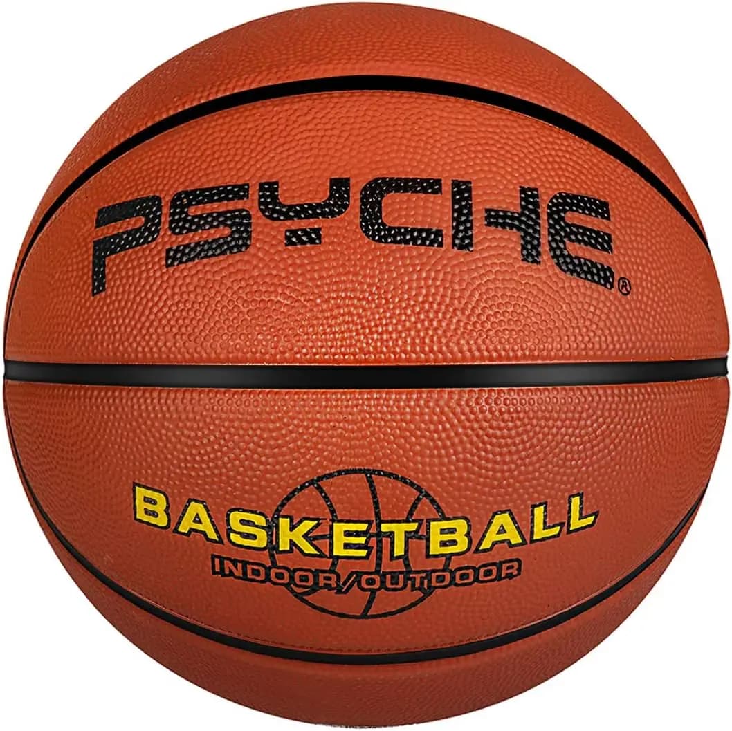 Pallone da basket giovanile taglia 5 (27,5 pollici) in gomma premium per interni ed esterni per ragazzi e ragazze