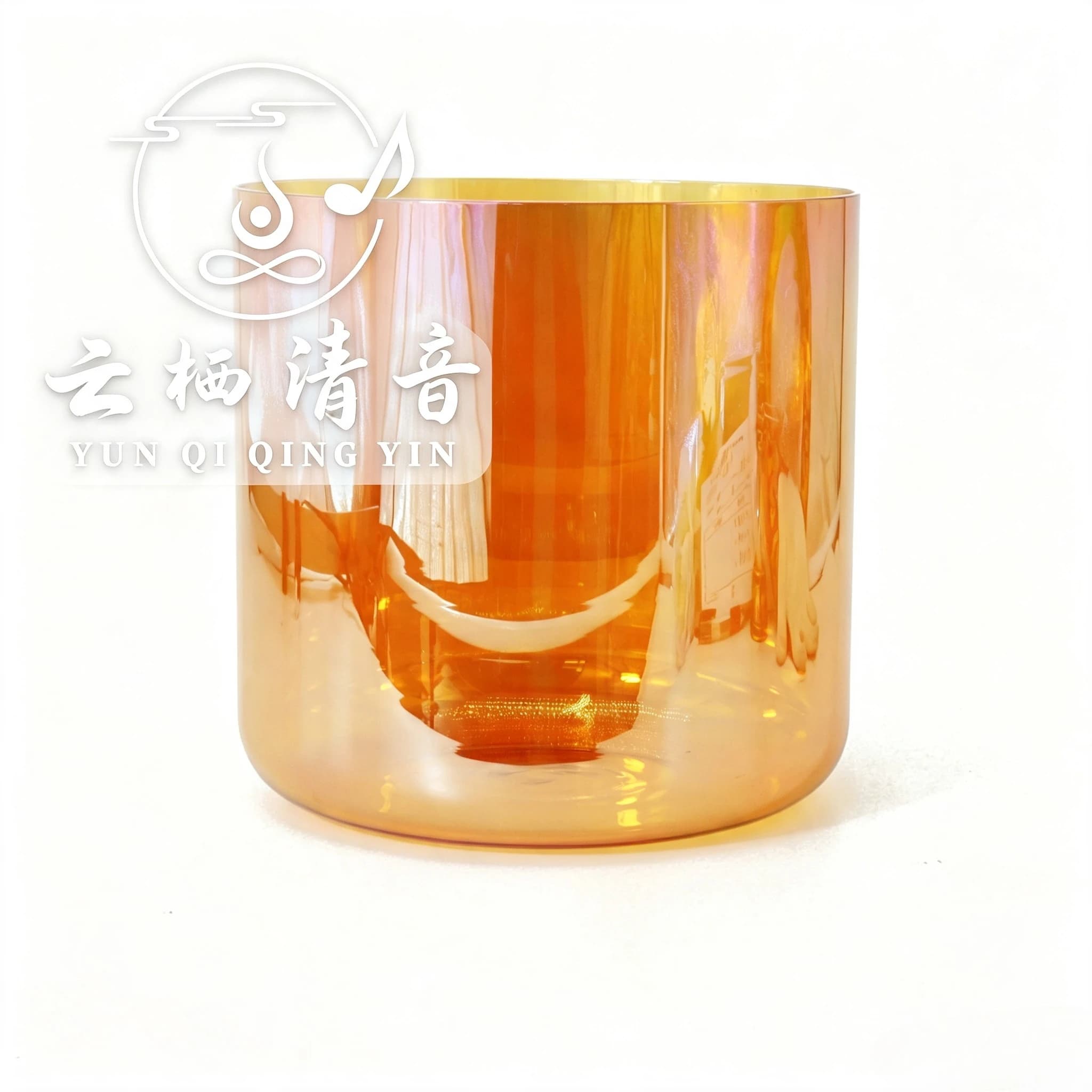 Yunqiqingyin Alchemy Gradient Crystal Singing Bowl Yoga Decompression Percussion Crystal Music Healing Bowl