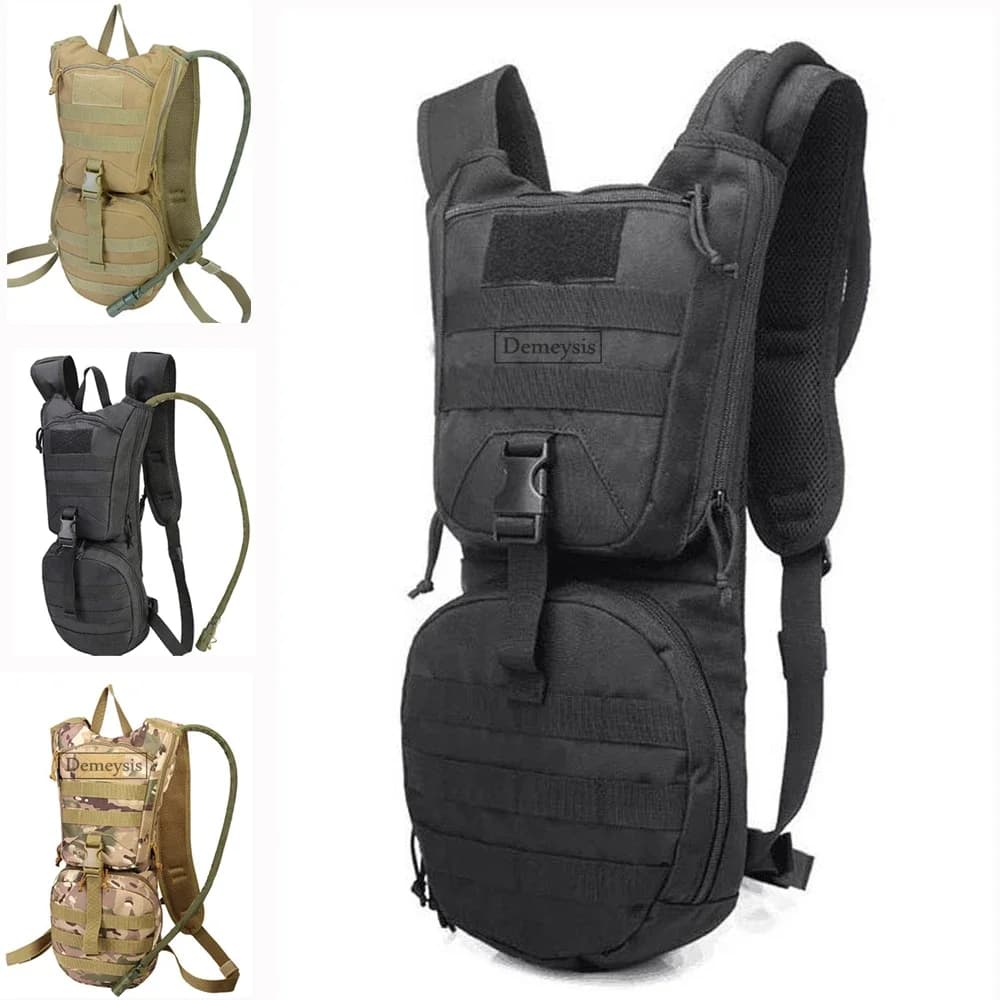 Tactical Water Bags with 3 Liter Vesicca Man Woman Outdoor Riding Cycling Bicycle Water Bag Sport Race hydration Package