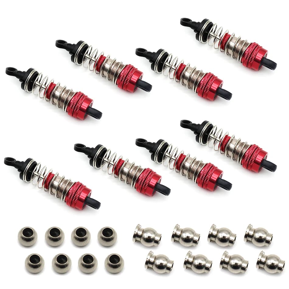 Ammortizzatore aggiornato in metallo per SCY 16101 16102 16103 1/16 RC Accessori ricambi auto