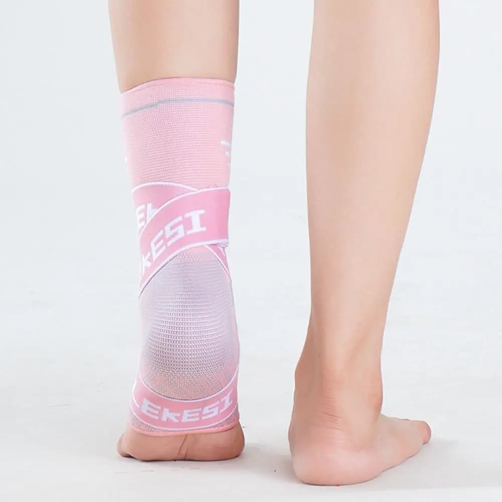 Manicotto di supporto per caviglia regolabile, cinturino per il piede, cintura elastica, protezione per la caviglia sportiva, comodo calzino di compressione per caviglia in nylon, palestra