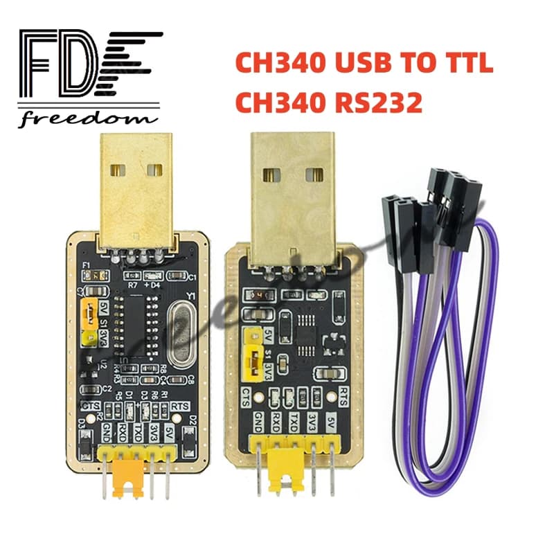 CH340 Module Instead Of PL2303 CH340G CH340E RS232 To TTL Module Upgrade USB FDF To Serial Port In Nine Brush Plate For Arduino