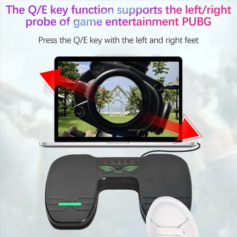 Y49A-Digital Girapagina Pedal Portable Musical Girapagina for Tablets Smartphone Turntable for feet BT Rechargeable