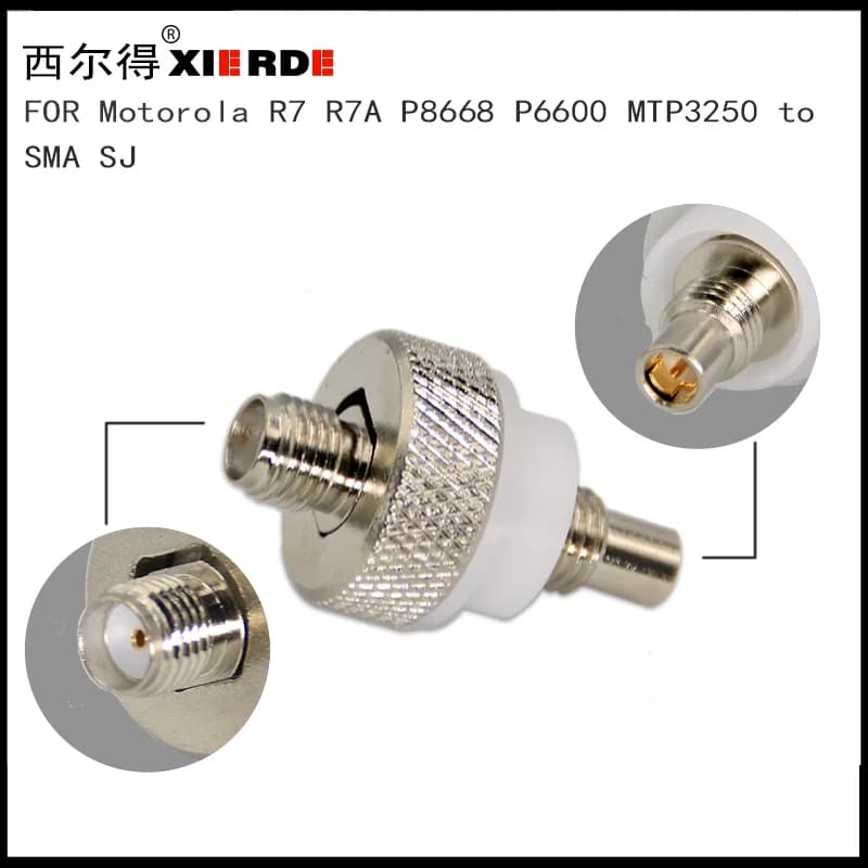 Antenna di collegamento di prova dell'interfaccia dell'antenna XIERDE per dente SMA per Walkie Talkie Motorola R7 R7A