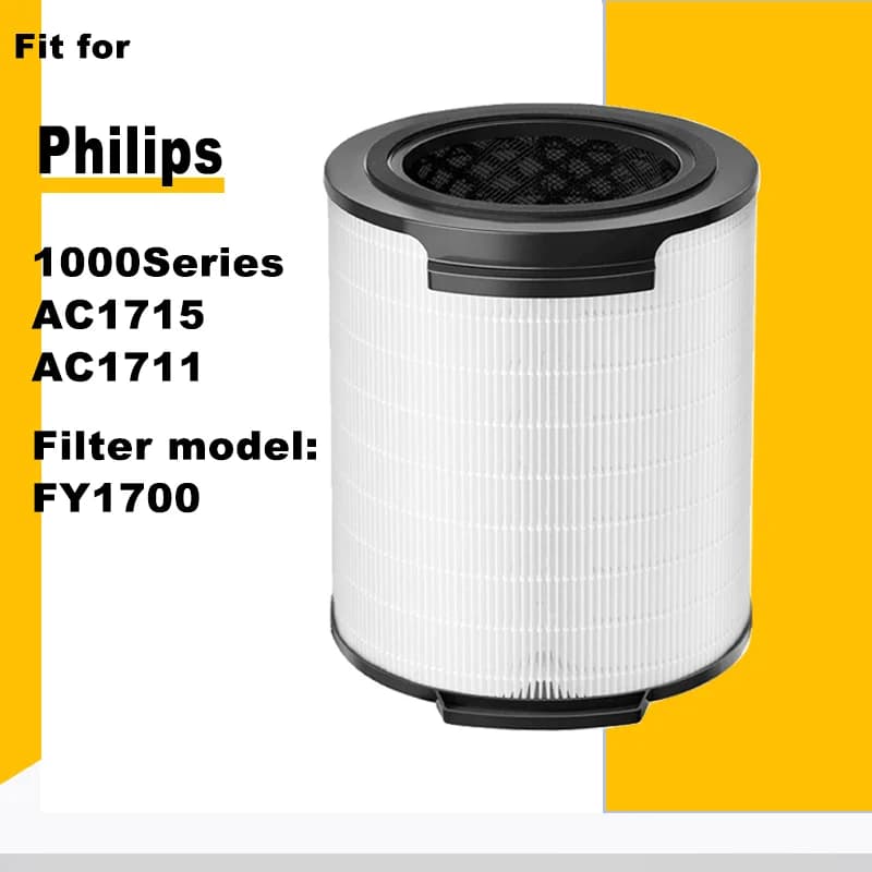 Per filtro aria PHILIPS NanoProtect FY1700/30 (compatibile con purificatore d'aria AC1715/20 AC1711)