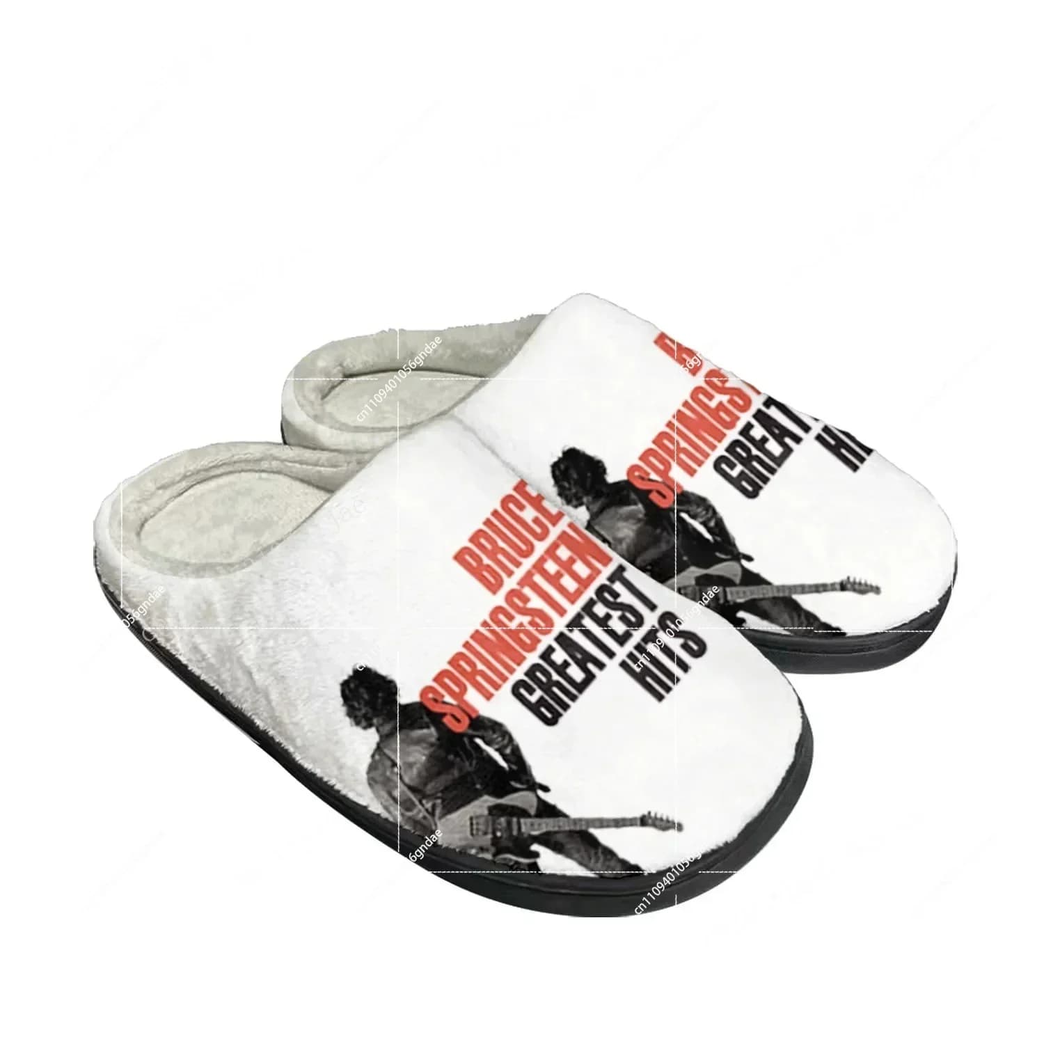Born To Run Home Pantofole personalizzate in cotone Sandali da uomo e da donna Bruce Springsteen Scarpe da camera da letto in peluche per mantenere il calore Pantofole termiche