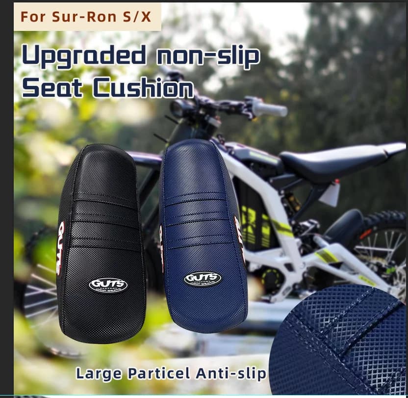 Cuscino del sedile posteriore antiscivolo aggiornato per moto per veicolo elettrico fuoristrada Surron Sur-Ron Lightbee Light Bee XS