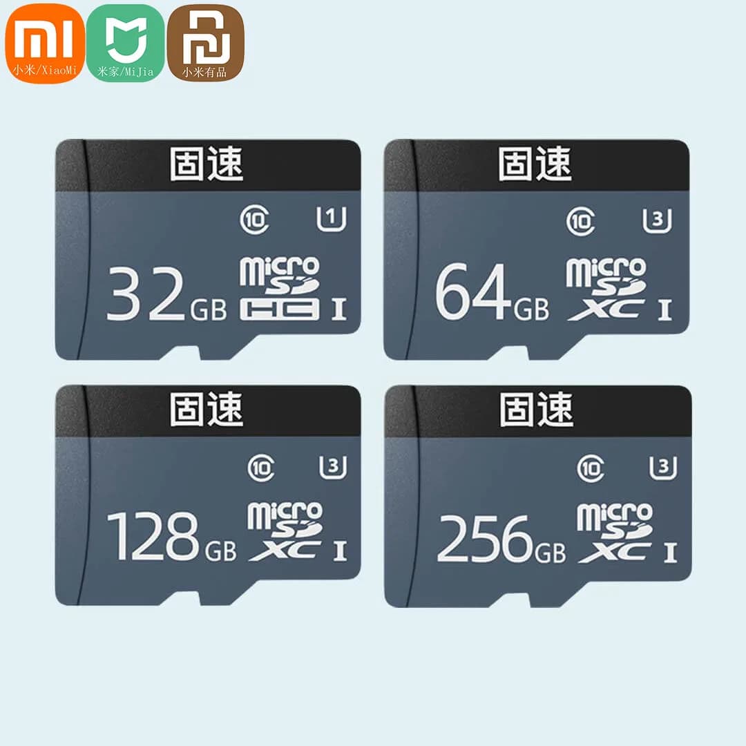 Xiaomi Gusu Smart Video Monitoring Memory Card Mobile Game Card for Auto Camera Storage Device UAV Class10 32G 64g 128G 256G