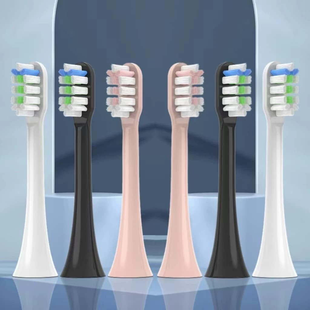 Replacement heads for electric toothbrush SOOCAS D3/D2/X3U/X3Pro/X3/X5/X1/C1/V2 DuPont soft bristles nozzles
