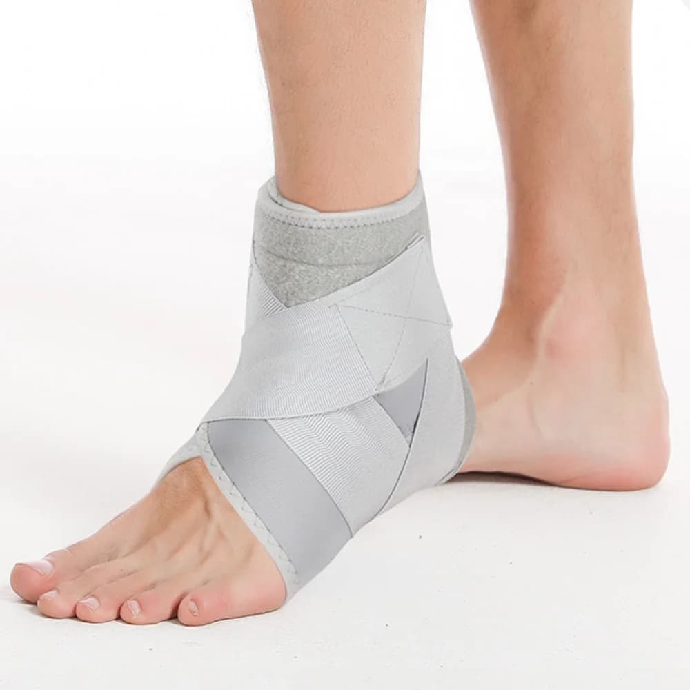 Supporto Elastico per Caviglia, Protezione Universale per Sport, Fascia Compressiva per Caviglia, Protezione per Basket