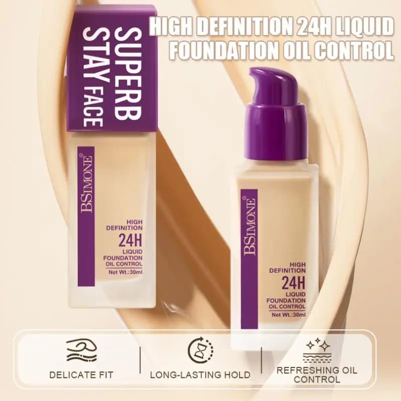 2026New BSIMONE Makeup Base Face Liquid foundation BB Cream Hydrating Corrector Oil Control Whitening Maquiagem Waterproof