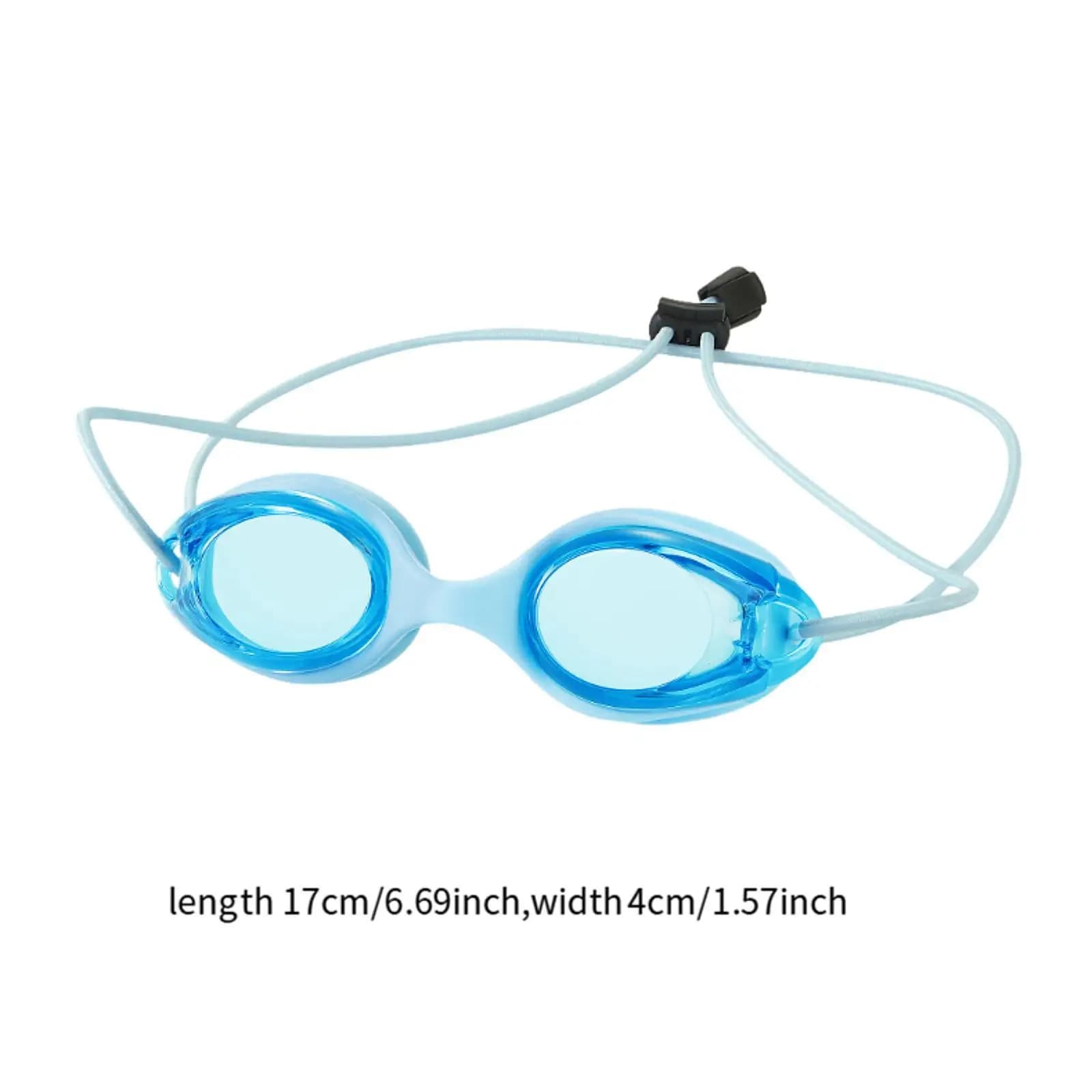 Children's Swimwear in PC and Silicone, Anti-fog, Waterproof, with Comfortable Strap for Kids, for Exterior Summers