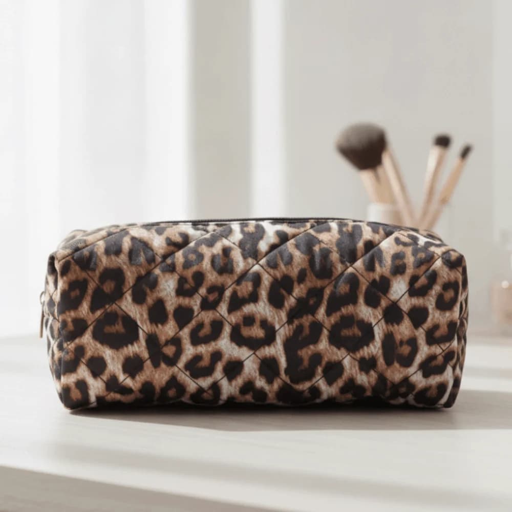 Soft Hair Dryer Storage Bag Dust-proof Portable Curler Storage Bag Large Capacity Zipper Closure Makeup Organizer Bag Travel Use