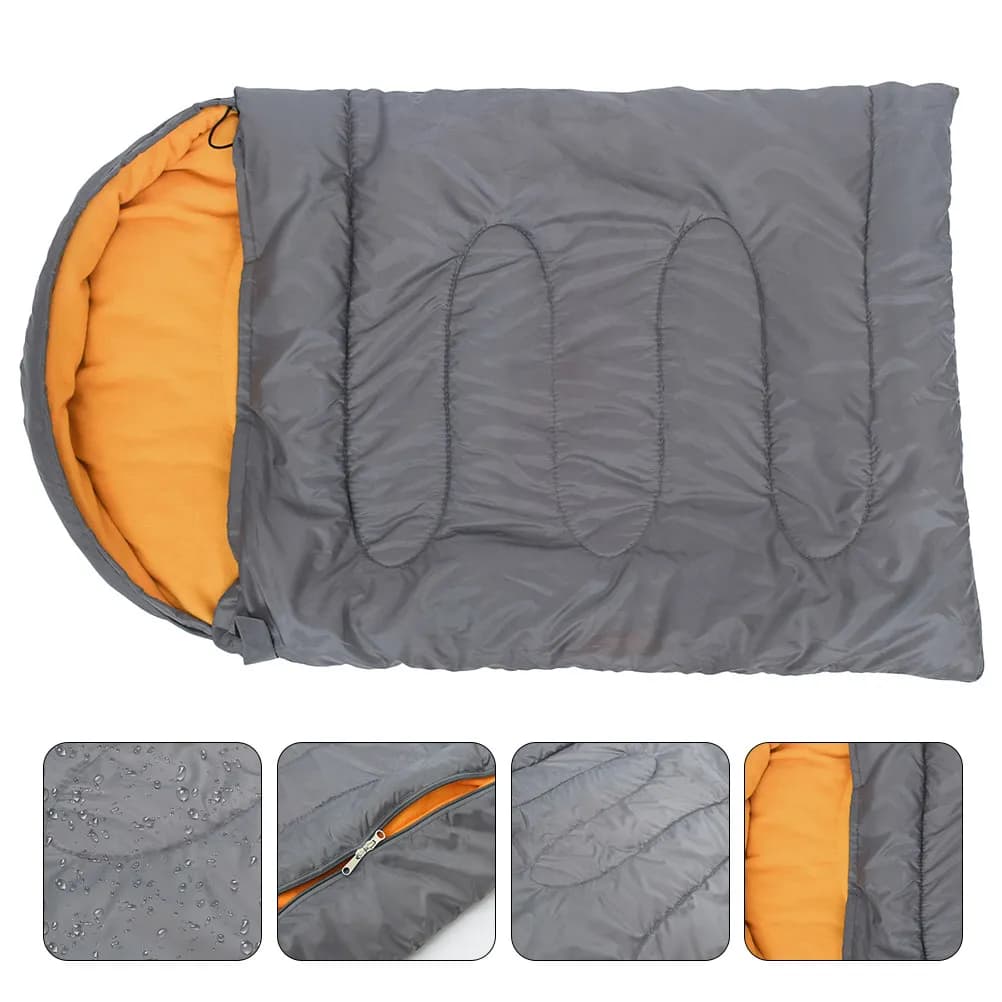Sacco a Pelo per Cani Portatile, Caldo per l'Inverno, Cuccia Pieghevole per Animali Domestici, Coperta da Esterno in Pile Polare con Cerniera e Coulisse, Ideale per Viaggi