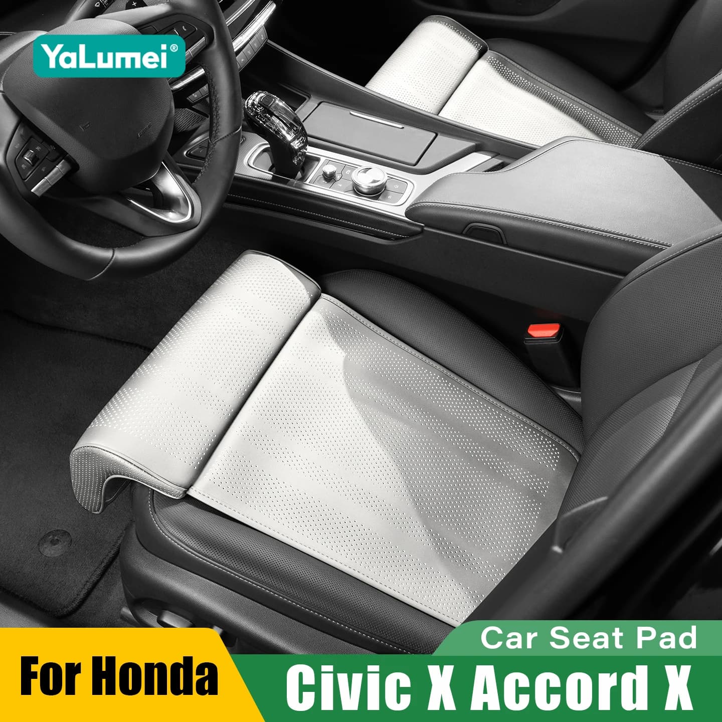Extension Support Legs for Seats Honda Civic X Accord X 10a Generation, Bearing Extensor in Memory Foam, Interior Accessories