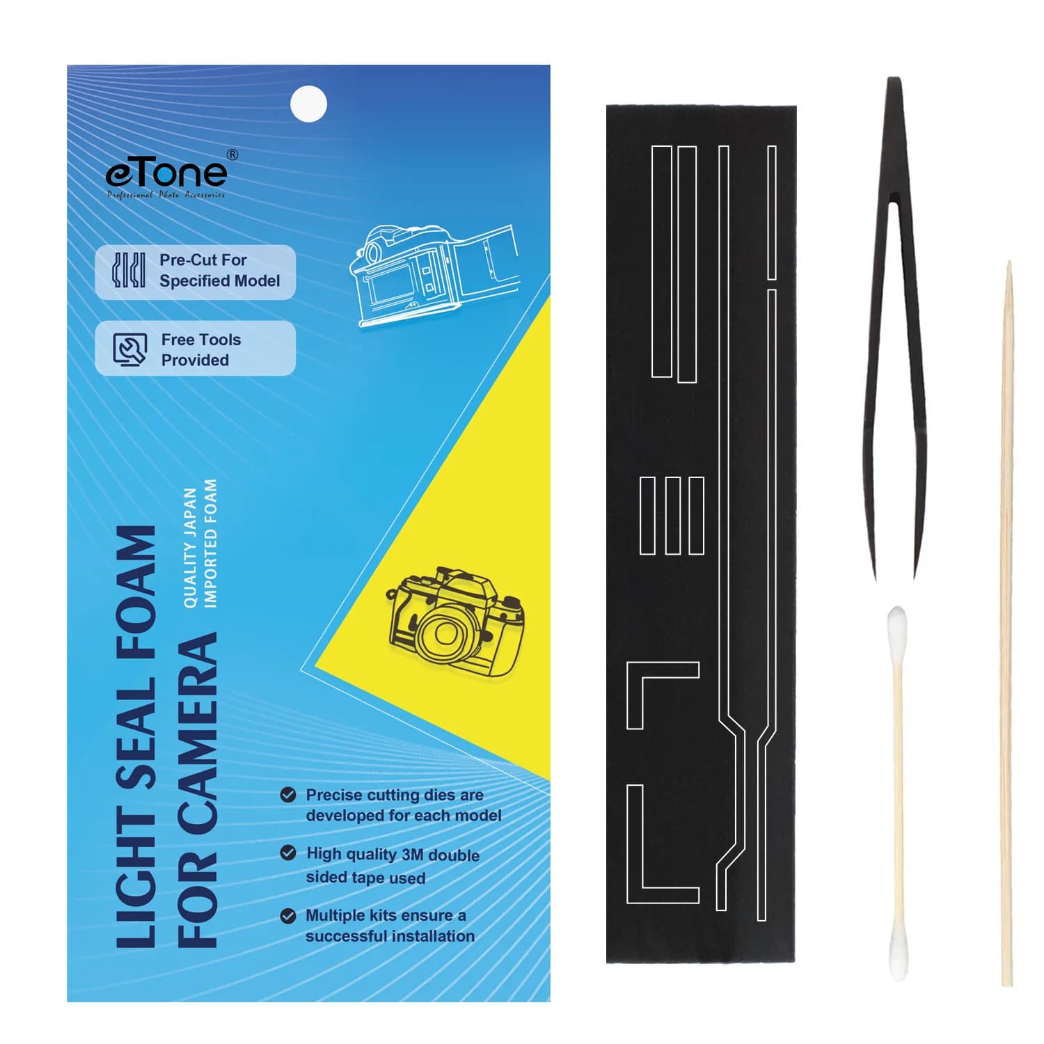 eTone Personalized self-adhesive foam sponge repair kit for Canon AE-1 camera photo accessories