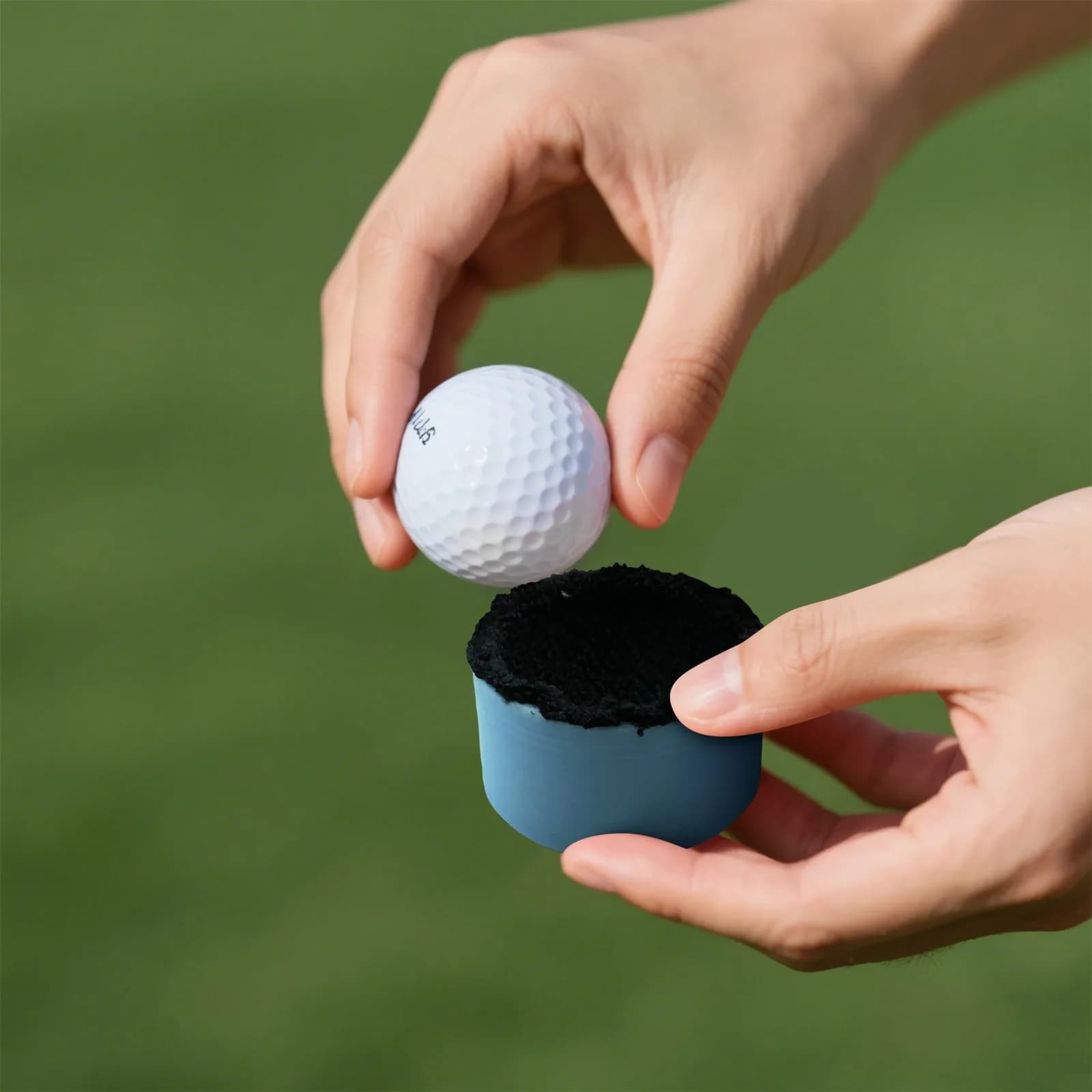 Rondella magnetica per palline da golf Robusto e leggero, portatile, detergente per palline da golf, accessori da golf, regali per l'uso in corso