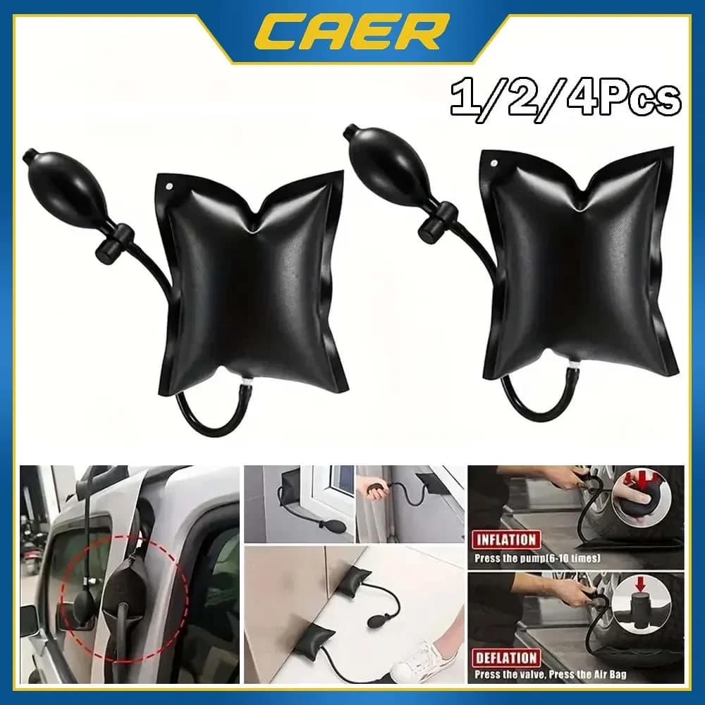Installazione per porte e finestre dell'auto, borsa di posizionamento, cuscino d'aria, cunei della pompa, airbag gonfiabile, strumento di riparazione delle spessori di allineamento automobilistico