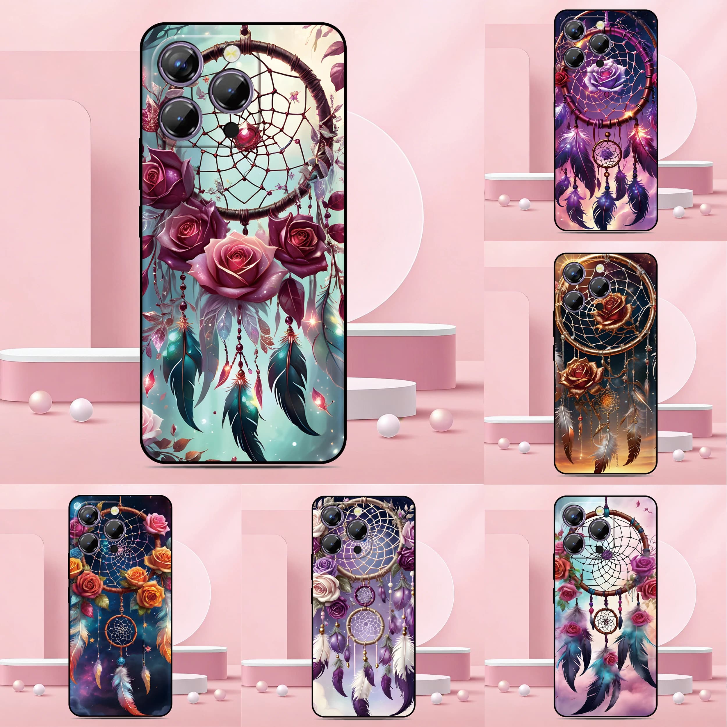 Dream Catcher Phone Case For OPPO A6T A6x A6 A5 Pro 5G A5x A3 A3X A17 A17K 4G A78 A58 A54 A76 A57 A57s A2x Custom Photo Cover