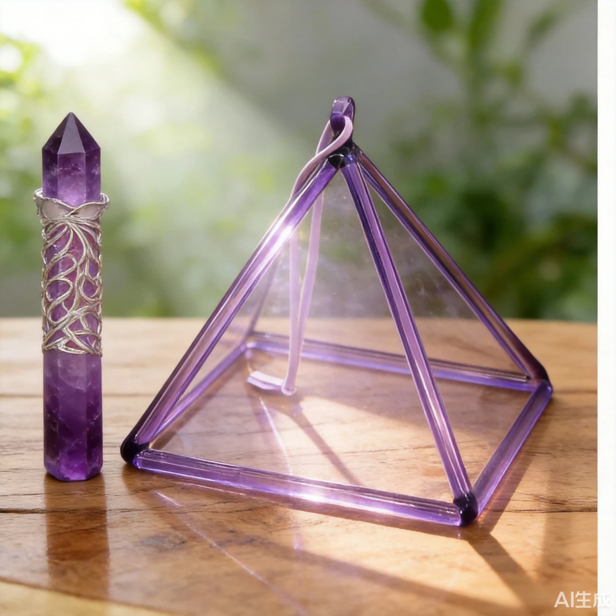 STAR LIN KUP Clear Crystal Singing Pyramid 3-9 Inch Quartz Tower Bowl - Yoga Meditation Sound Healing Chakra Balance Gift
