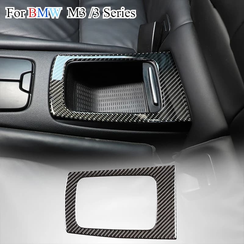 For BMW Series 3 E90 E92 E93 M3 F80 2 Doors 2007-2013, Rear Rear in Carbon Fiber, Accessories Styling Auto